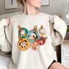 Vintage Mickey and Friends Merry Christmas Sweatshirt