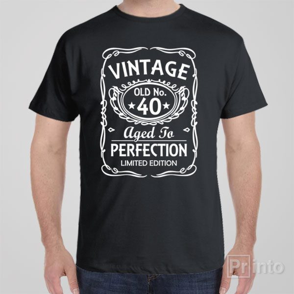 Vintage Old. No 40 – T-shirt