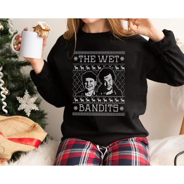 Wet Bandits Home Alone Christmas Movie Unisex Sweatshirt