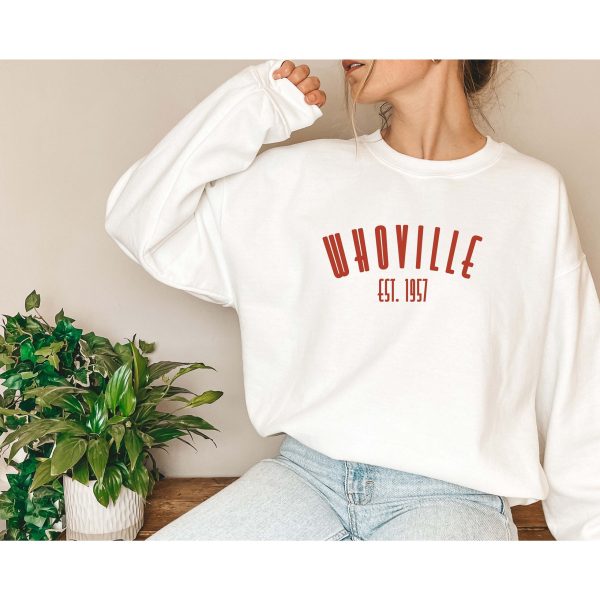 Whoville EST 1957 Christmas Unisex Sweatshirt