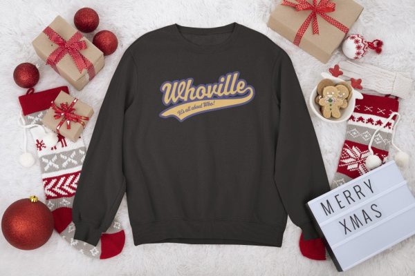 Whoville University Est. 1957 Grinch Christmas Sweatshirt For Men Womens