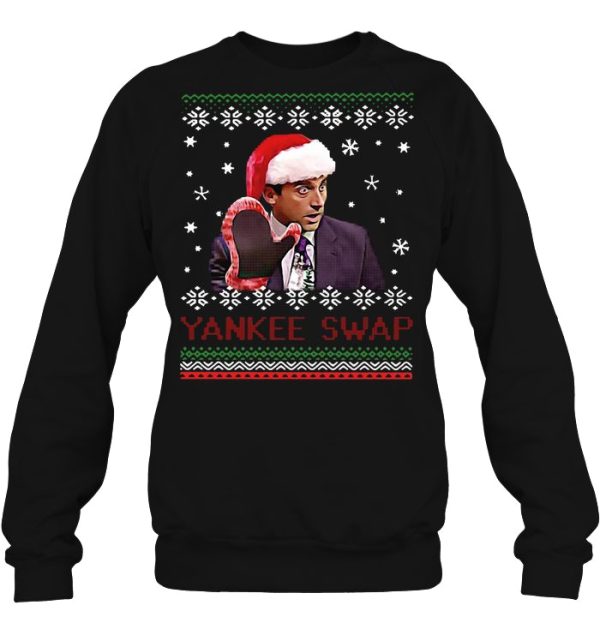 Yankee Swap Michael Scott The Office Christmas Sweater Sweatshirt