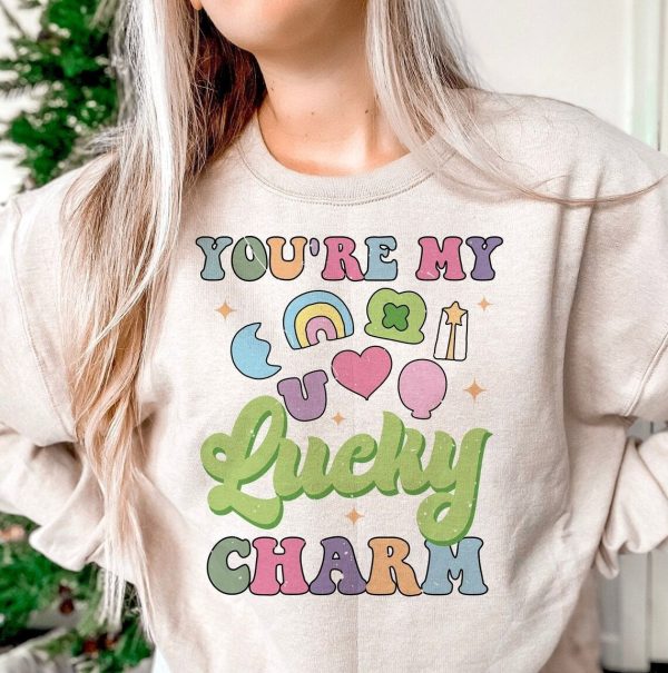 You’re My Lucky Charm St Patrick’s Day Shamrock T-shirt