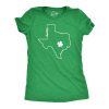 Womens Austin Texas Saint Patrick’s Tshirt Funny St. Paddy’s Day Parade Novelty Graphic Tee For Ladies
