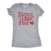 Womens Better Not Pout Tshirt Funny Christmas Song Santa Holiday Party Tee