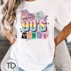 90&rsquo;s Vibes – Retro 90s Theme Graphic Tee Shirt