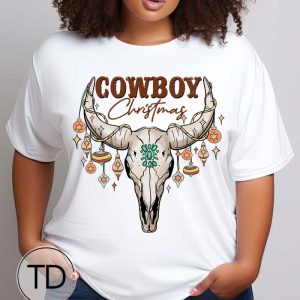 Cowboy Christmas – Country Western Christmas Tee Shirt