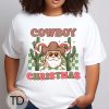 Cowboy Christmas – Funny Santa Christmas T-Shirt