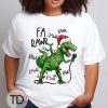 Fa Ra Ra Rawr – Funny Dino Christmas Tee