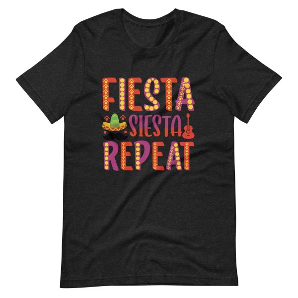 Fiesta Siesta Repeat – Funny Cinco De Mayo Shirt