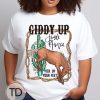 Giddy Up Jingle Horse – Country Western Christmas Tee Shirt