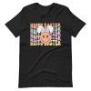Hoppy Easter Smiley Face Rabbit – Cute Easter T-Shirt