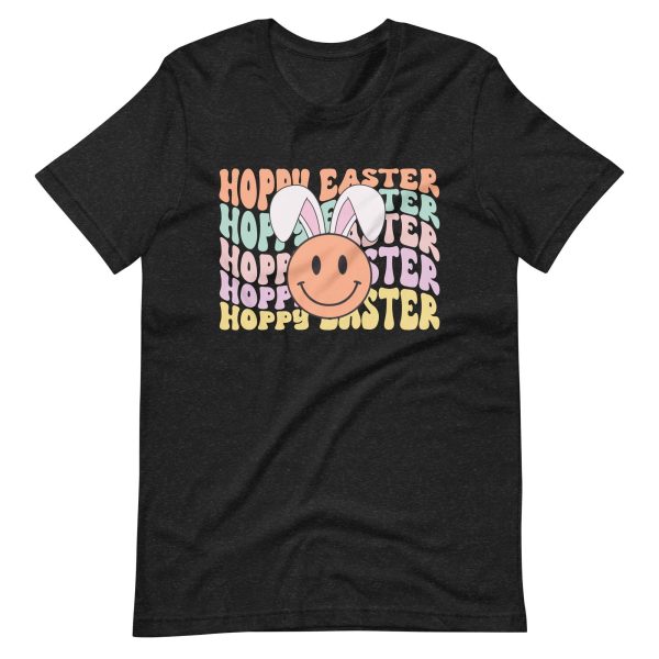 Hoppy Easter Smiley Face Rabbit – Cute Easter T-Shirt
