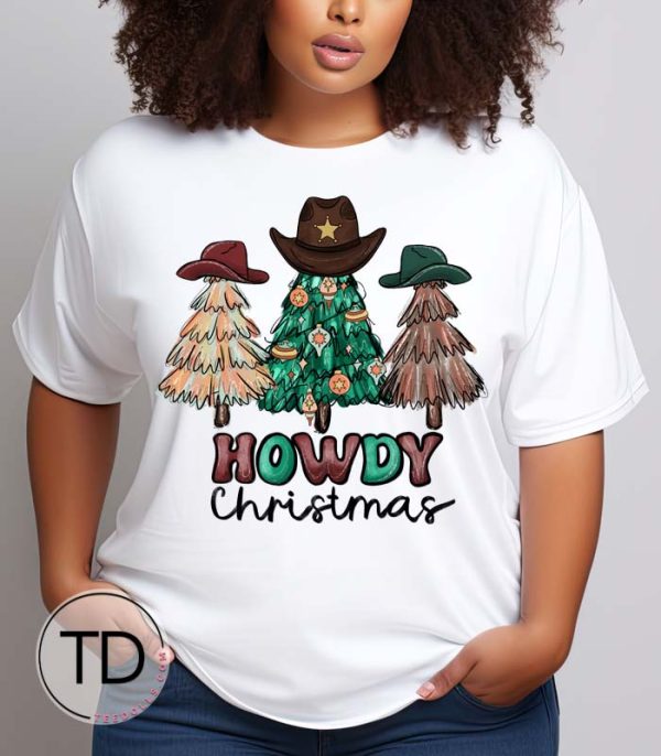 Howdy Christmas – Country Western Christmas Tee Shirt