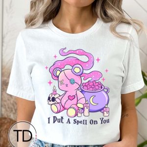 I Put A Spell On You – Cute Halloween Shirt