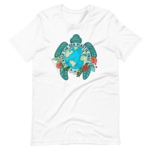 Keep The Sea Plastic Free – Earth Day Tee Shirt
