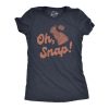 Mens Oh Snap T shirt Funny Chocolate Easter Bunny Basket Egg Hunt Gift for Her