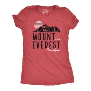 Mens Retro Mount Everest T Shirt Funny Camping Saying Vintage Mountain Graphic Novelty Tee Mens Retro Mount Everest T Shirt Funny Camping Saying Vintage Mountain Graphic Novelty Tee