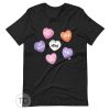 Sarcastic Candy Hearts – Funny Anti Valentine&rsquo;s Day Shirt