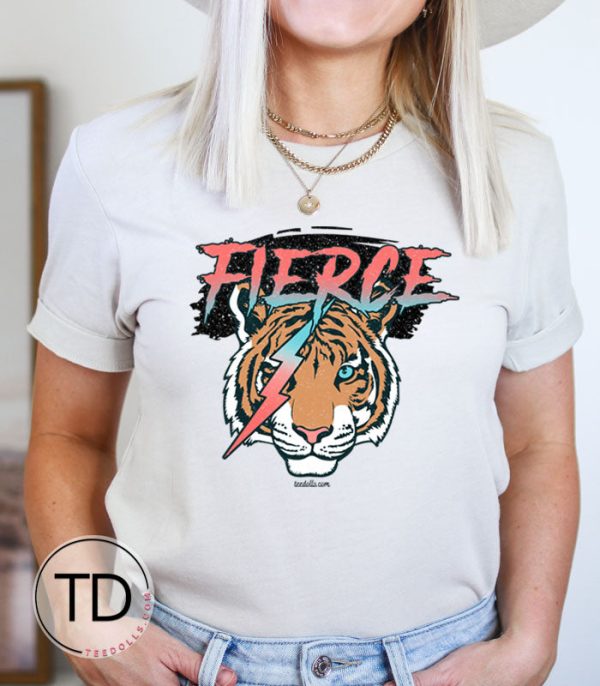 She Is Fierce – Cute Graphic Tee Shirt