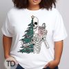 Sorta Merry Sorta Scary – Skeleton Christmas Tee Shirt