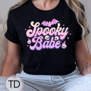 Spooky Babe – Cute Women’s Halloween T-Shirt