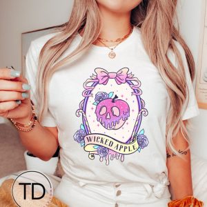 Wicked Apple T-Shirt – Halloween Shirt