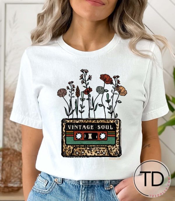 Wildflower Vintage Soul – Cute Graphic Tee