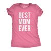 Womens Best Mom Ever T shirt Funny Mama Gift Mothers Day Cute Life Saying Tees