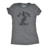 Womens Big Bunny Energy T Shirt Funny Easter Sunday Chocolate Rabbit Vibes Tee For Ladies