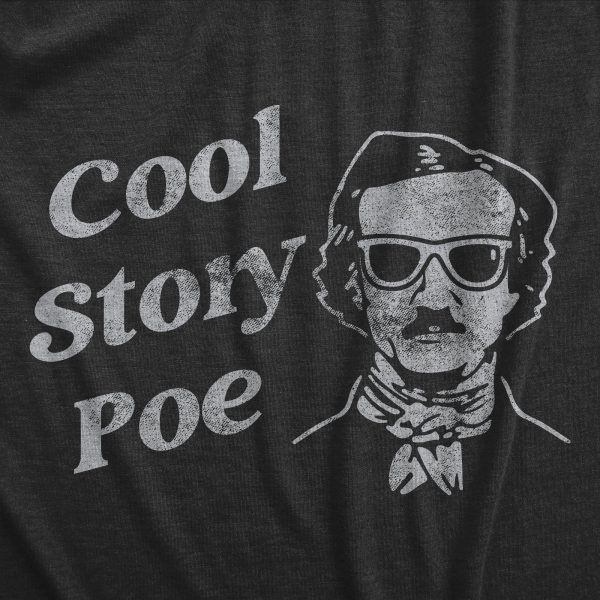 Womens Cool Story Poe T Shirt Funny Arrogant Edgar Allan Poe Tee For Ladies