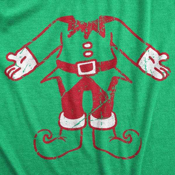 Womens Elf Body T Shirt Funny Cute Xmas Party Santas Helper Tee For Ladies