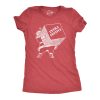 Womens Extra Festive Tshirt Funny Christmas Santa Claus Graphic Novelty Tee