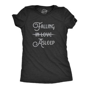 Womens Falling Asleep T Shirt Funny Napping Sleepy Lazy Joke Tee For Ladies Womens Falling Asleep T Shirt Funny Napping Sleepy Lazy Joke Tee For Ladies