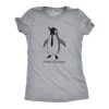 Womens Formal Chicken T Shirt Funny Penguin Suit Tuxedo Tie Joke Tee For Ladies