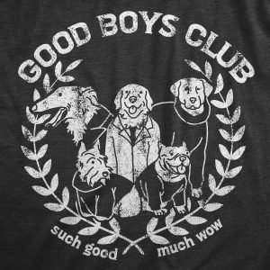 Womens Good Boys Club T Shirt Funny Puppy Dogs Pet Lovers Tee For Ladies 1 Womens Good Boys Club T Shirt Funny Puppy Dogs Pet Lovers Tee For Ladies 2