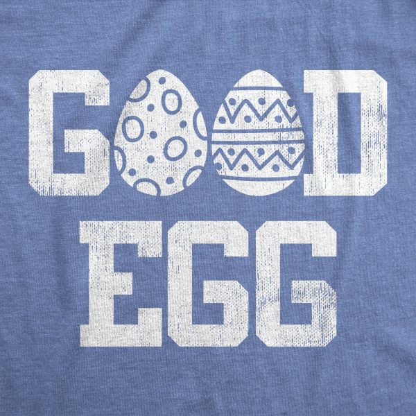 Womens Good Egg T Shirt Funny Easter Sunday Painted Eggs Tee For Ladies