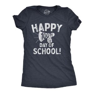Womens Happy 100th Day of School T Shirt Funny Teacher Learning Tee For Ladies Womens Happy 100th Day of School T Shirt Funny Teacher Learning Tee For Ladies