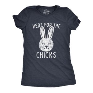 Womens Here For The Chicks T shirt Funny Easter Bunny Hilarious Gift for Basket Womens Here For The Chicks T shirt Funny Easter Bunny Hilarious Gift for Basket