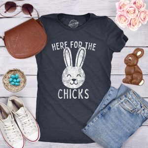 Womens Here For The Chicks T shirt Funny Easter Bunny Hilarious Gift for Basket 2 Womens Here For The Chicks T shirt Funny Easter Bunny Hilarious Gift for Basket 3
