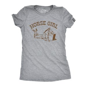 Womens Horse Girl T Shirt Funny Pony Riding Lovers Joke Tee For Ladies Womens Horse Girl T Shirt Funny Pony Riding Lovers Joke Tee For Ladies