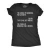 Womens I’m Giving Up Drinking For A Month Tshirt Funny Sober Sarcastic Party Tee