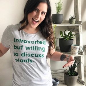 Womens Introverted But Willing To Discuss Plants Tshirt Funny Gardening Tee 2 Womens Introverted But Willing To Discuss Plants Tshirt Funny Gardening Tee 3
