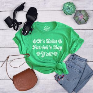 Womens Its Saint Patricks Day Yall T shirt Funny St Patrick Parade Green Cute 2 Womens Its Saint Patricks Day Yall T shirt Funny St Patrick Parade Green Cute 3