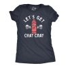 Womens Lets Get Cray Cray T Shirt Funny Crazy Drinking Crayon Joke Tee For Ladies