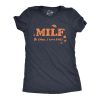 Womens MILF Man I Love Fall T Shirt Funny Autumn Season Halloween Lovers Tee For Ladies