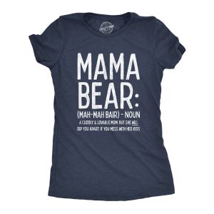 Womens Mama Bear Definition Tshirt Funny Mothers Day Gift Best Mom Novelty Tee Womens Mama Bear Definition Tshirt Funny Mothers Day Gift Best Mom Novelty Tee