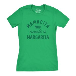 Womens Mamacita Needs A Margarita Tshirt Funny Tequila Tee Womens Mamacita Needs A Margarita Tshirt Funny Tequila Tee