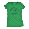 Womens Marijuana Mama T Shirt Funny Cute 420 Weed Smoking Joint Mom Tee For Ladies
