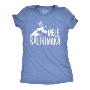Womens Mele Kalikimaka Tshirt Funny Surfing Hawaiian Christmas Santa Tee Womens Mele Kalikimaka Tshirt Funny Surfing Hawaiian Christmas Santa Tee